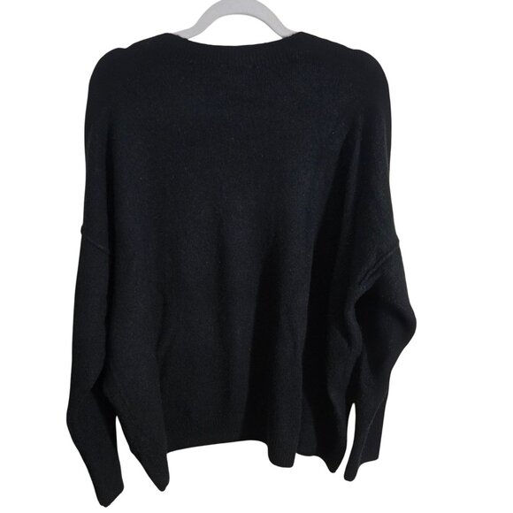 Vince Camuto Whiskey Weather Novelty Pullover Oversized Sweater Size M - Picture 3 of 6